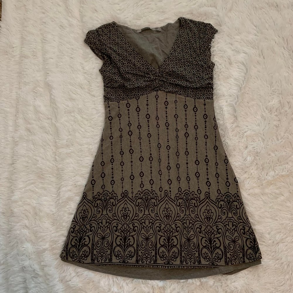 Athleta Dhara Burnout Dress Brown - Picture 2 of 4